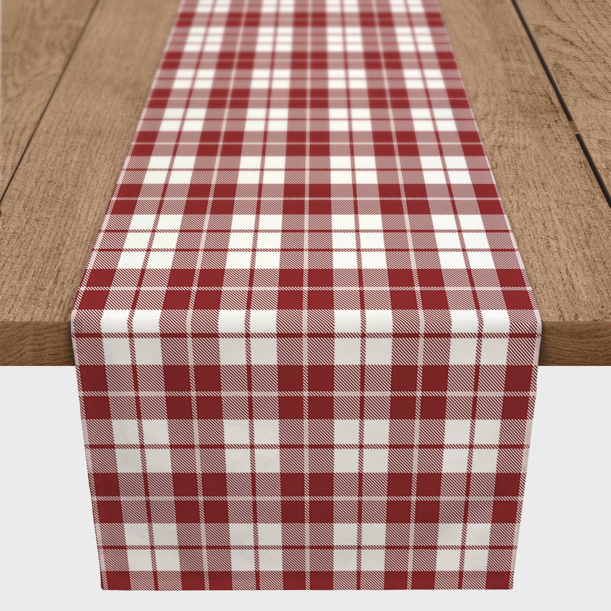 Buffalo Check Plaid Indoor/Outdoor Table Runner